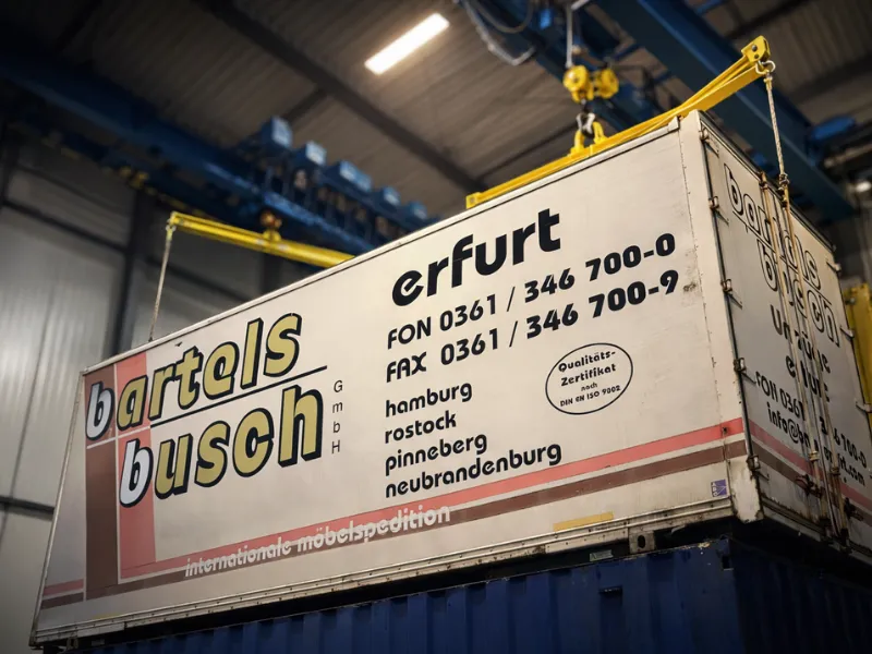 Container Lagerung